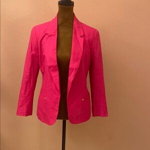 ANNE KLEIN Women's Pink Blazer